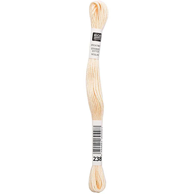 Rico Sticktwist Stickgarn 8 m 238 Ocker