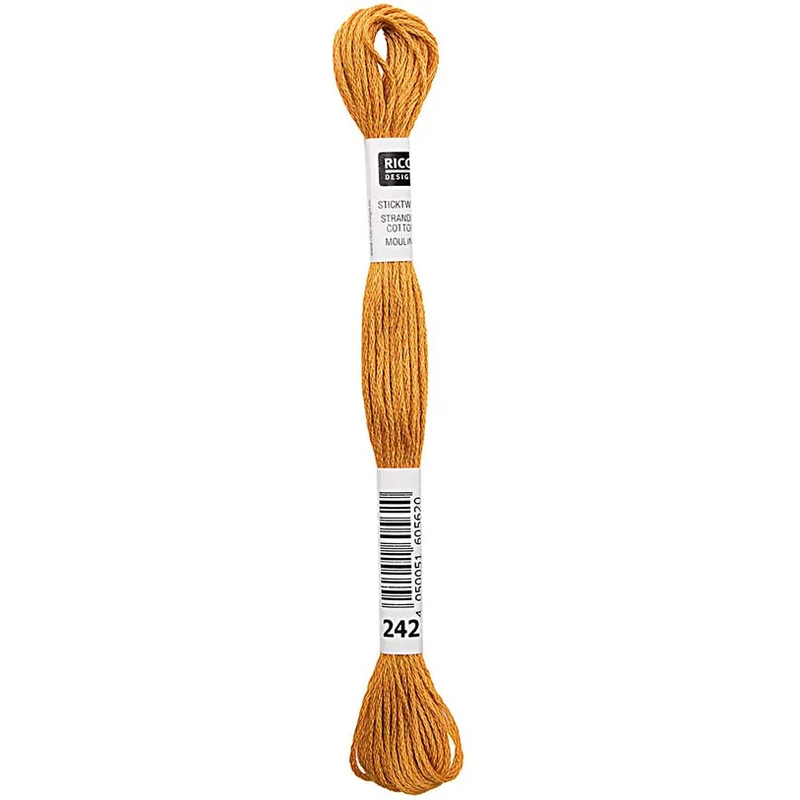 Rico Sticktwist Stickgarn 8 m 242 Bronze