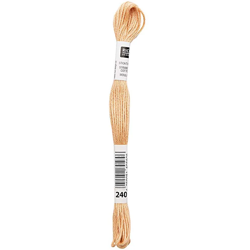 Rico Sticktwist Stickgarn 8 m 240 Ocker