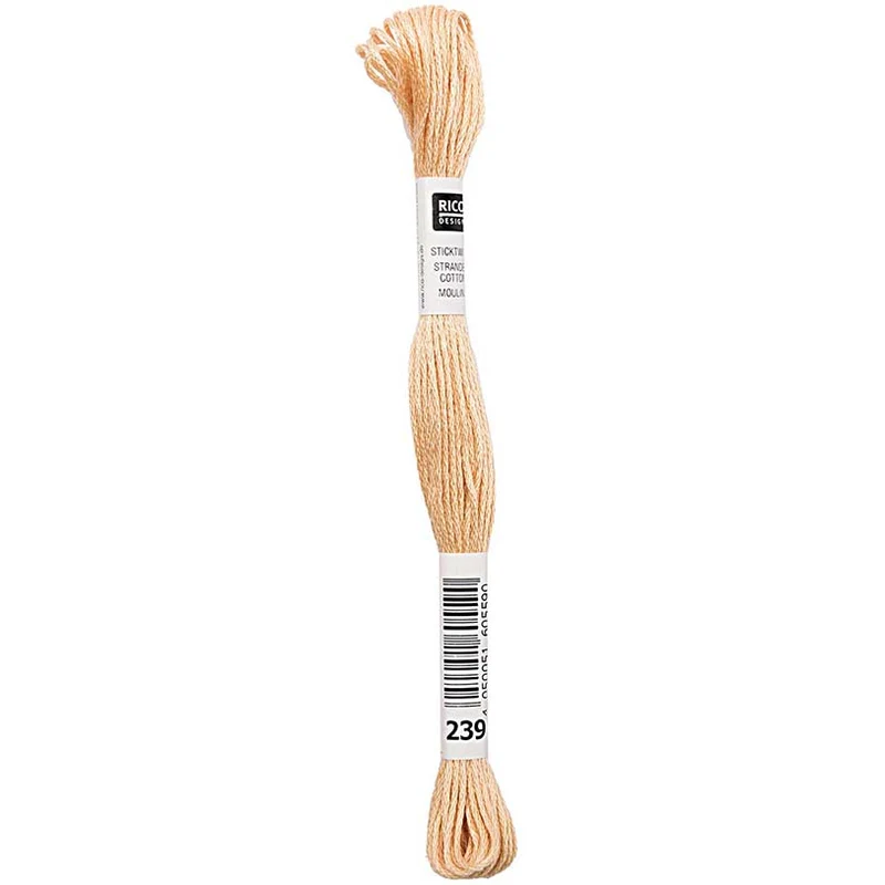 Rico Sticktwist Stickgarn 8 m 239 Ocker