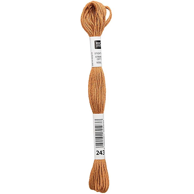 Rico Sticktwist Stickgarn 8 m 243 Bronze