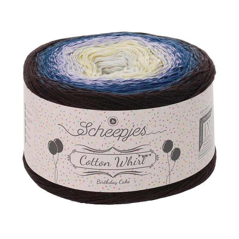 Scheepjes Cotton Whirl Birthday Cake 799 Piece of Cake