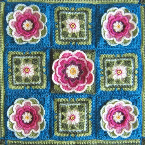 Lily Pond Blanket CAL 2015 Garnpaket