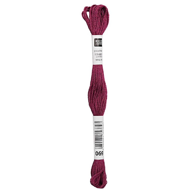 Rico Sticktwist Stickgarn 8 m 069 Hellrosa