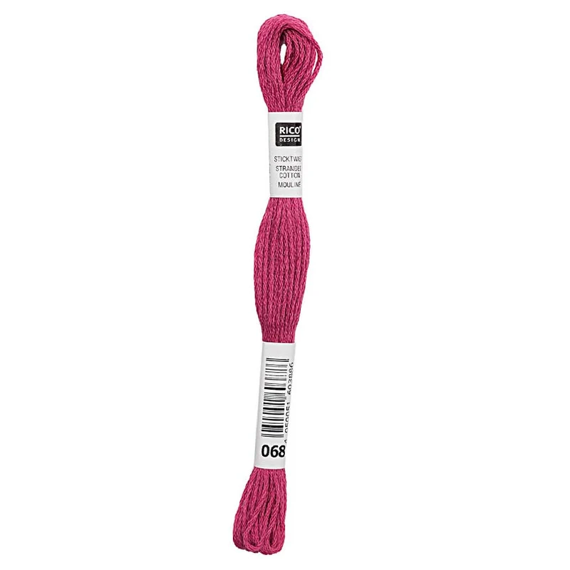 Rico Sticktwist Stickgarn 8 m 068 Hellrosa