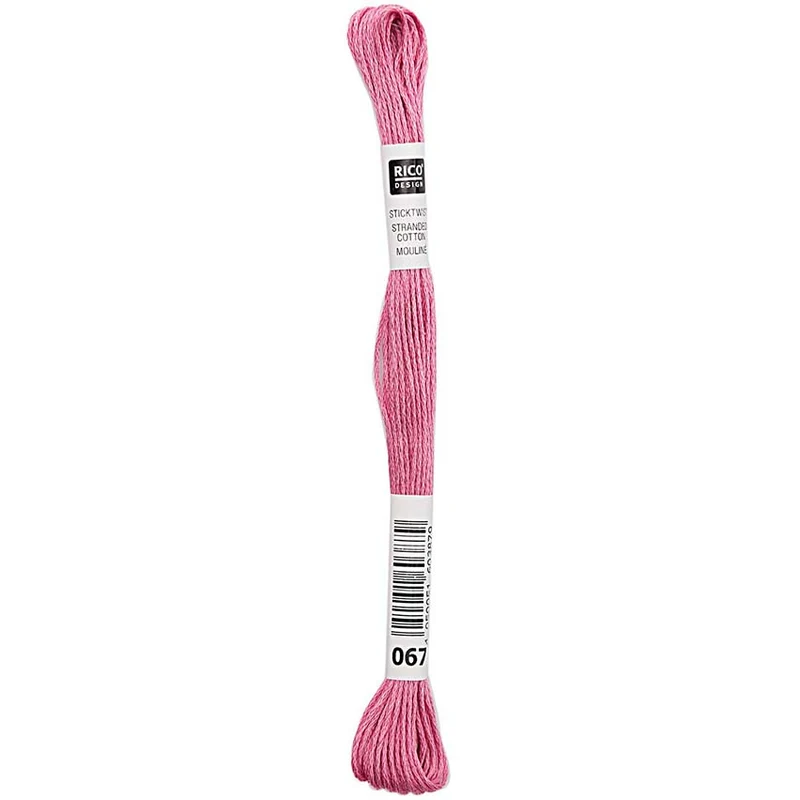 Rico Sticktwist Stickgarn 8 m 067 Hellrosa