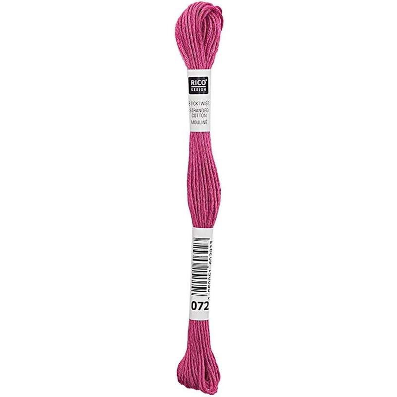 Rico Sticktwist Stickgarn 8 m 072 Berry Red