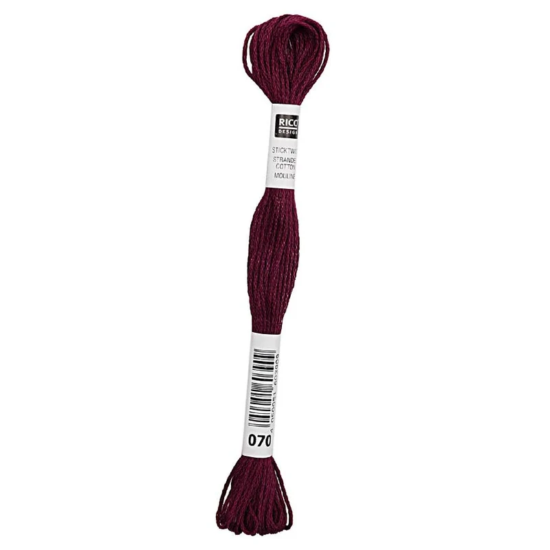 Rico Sticktwist Stickgarn 8 m 070 Hellrosa