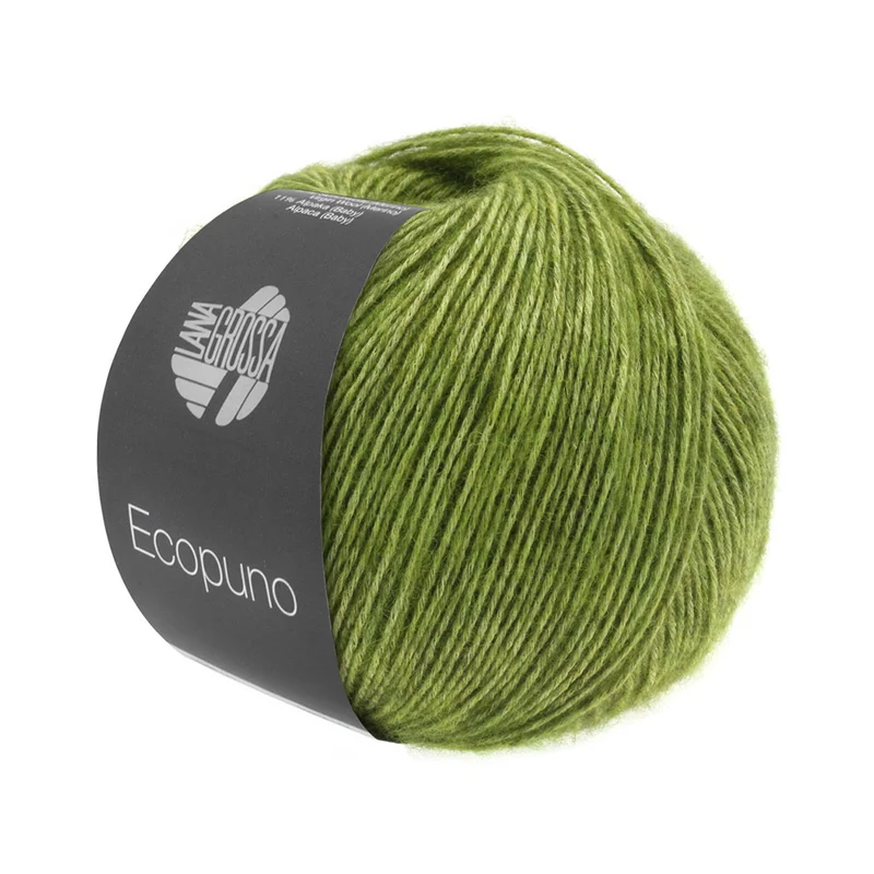Lana Grossa Ecopuno 002 Apfelgrün