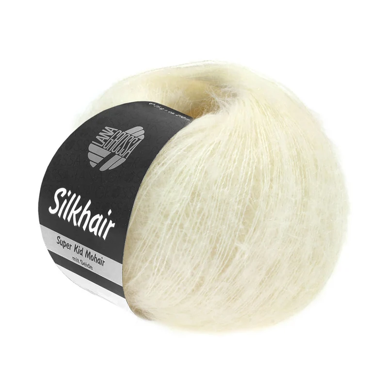 Lana Grossa Silkhair 117 Weiß