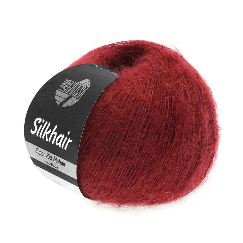 Lana Grossa Silkhair 113 Burgund