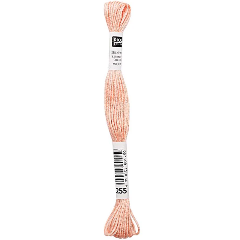 Rico Sticktwist Stickgarn 8 m 255 Garnet Red