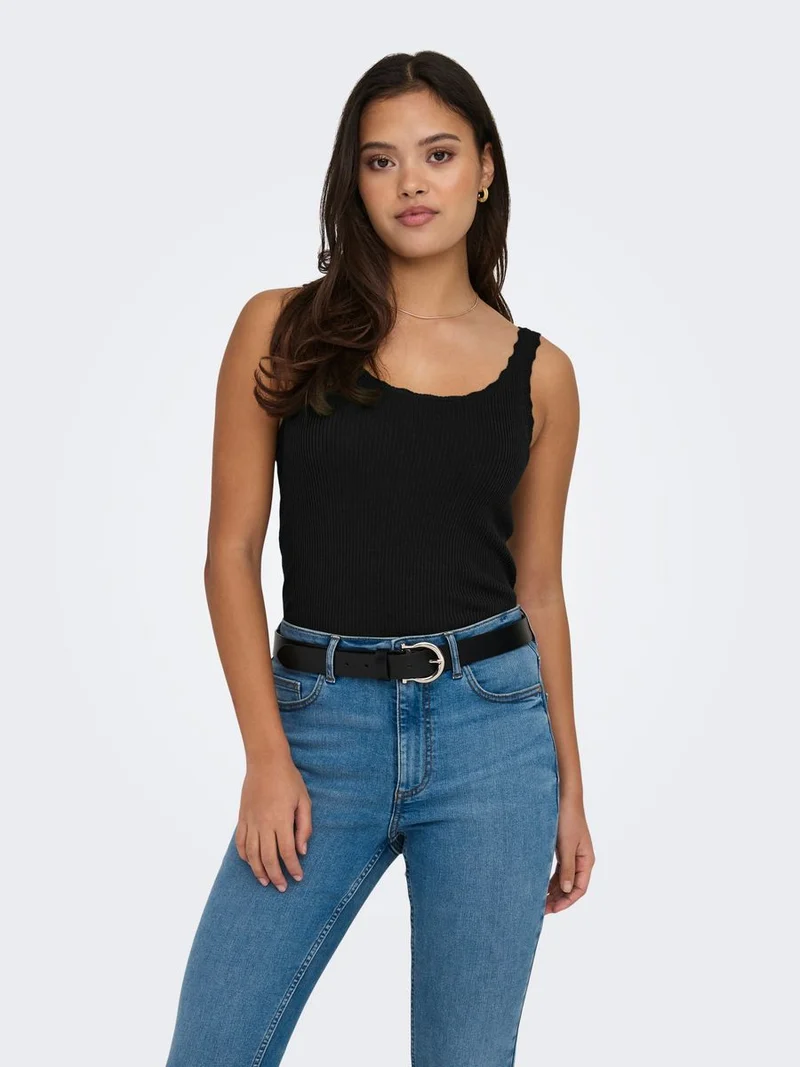 ONLGEMMA SL U-NECK KNT