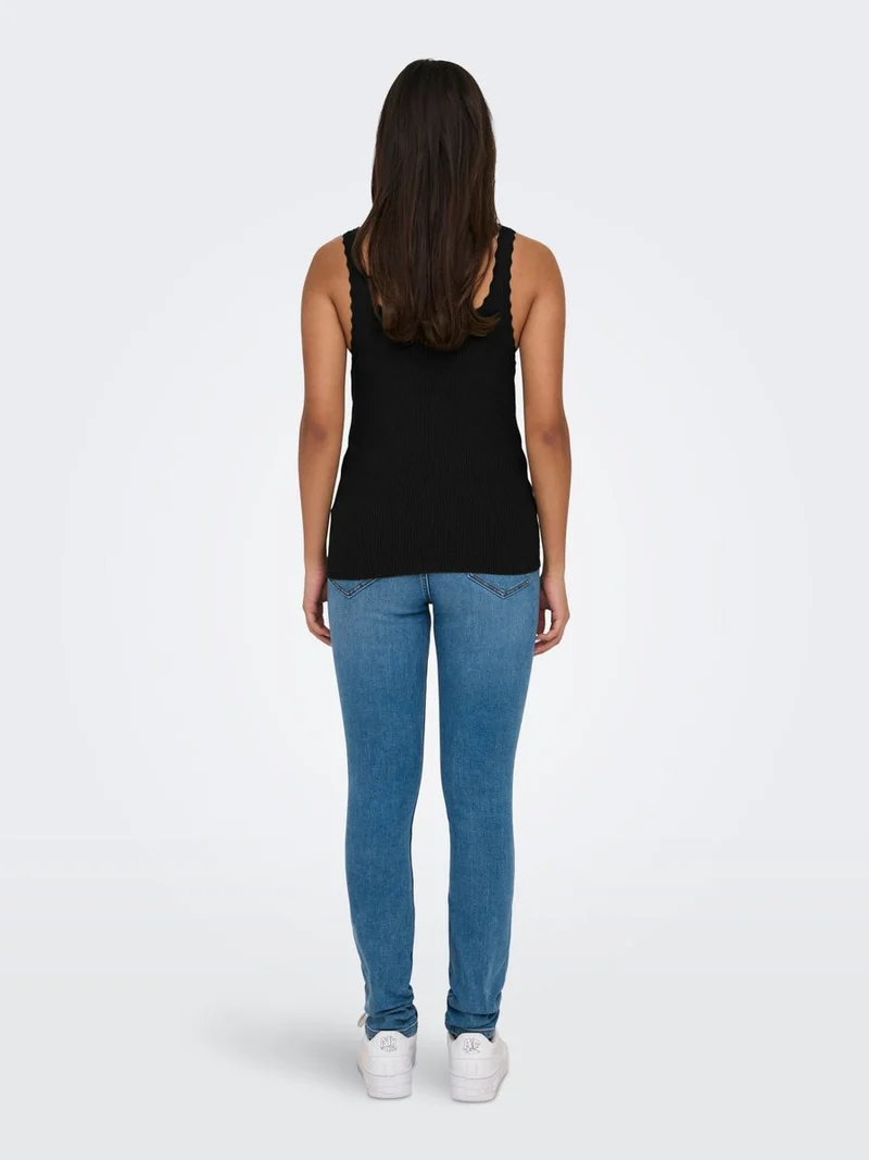ONLGEMMA SL U-NECK KNT