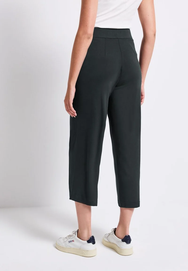 Wide Leg Jersey-Hose