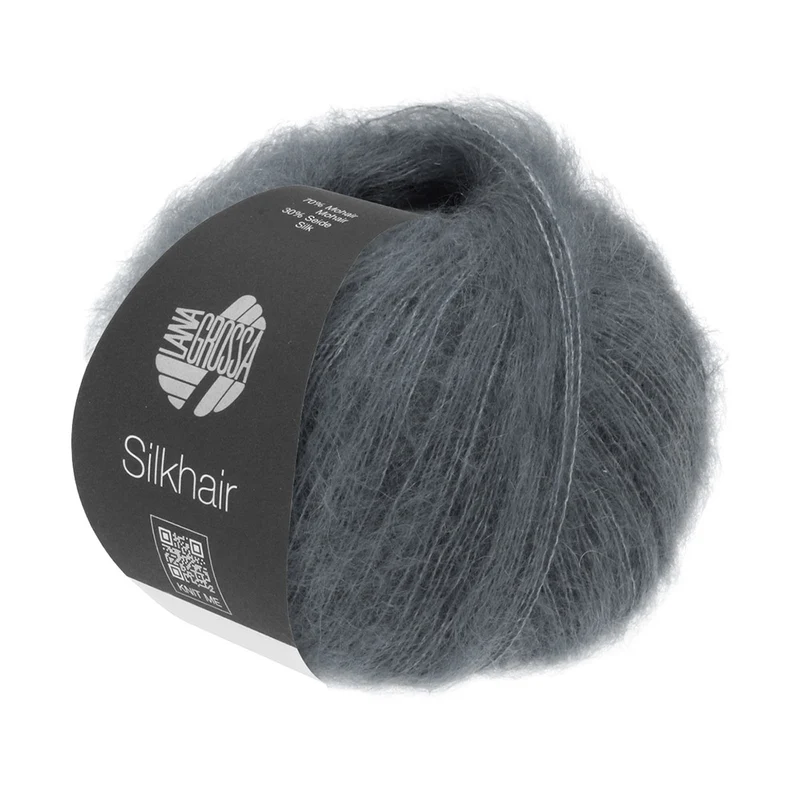 Lana Grossa Silkhair 012 Dunkelgrau