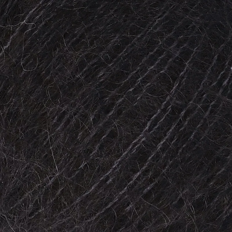 Lana Grossa Silkhair 014 Schwarz