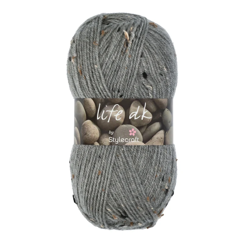 Stylecraft Life DK – Nepp-Farbtöne 2327 Pebble Nepp