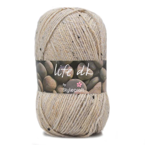 Stylecraft Life DK – Nepp-Farbtöne 2324 Stone Nepp