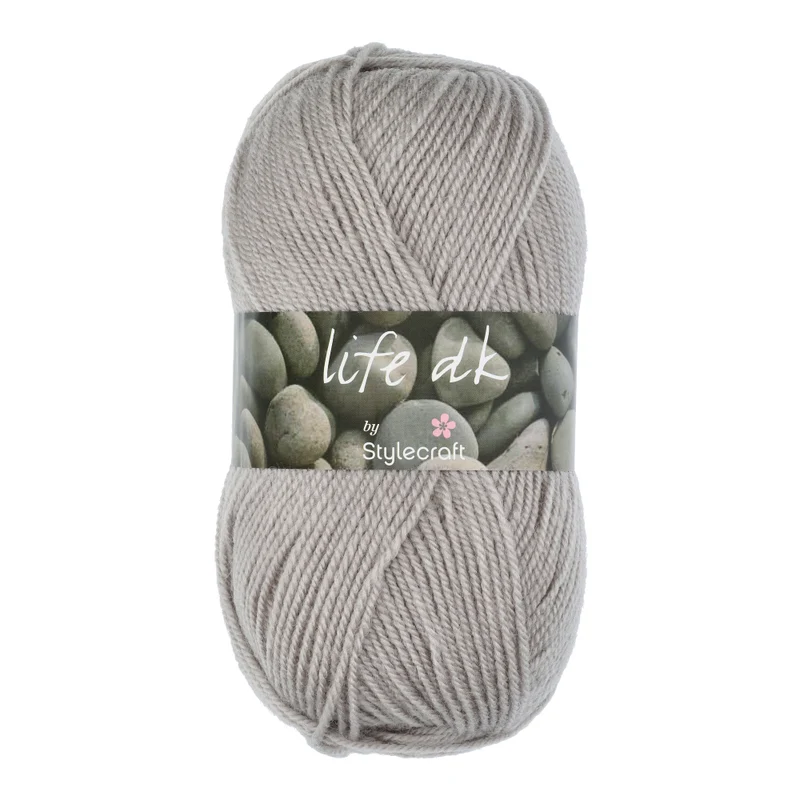 Stylecraft Life DK 2341 Silbergrau