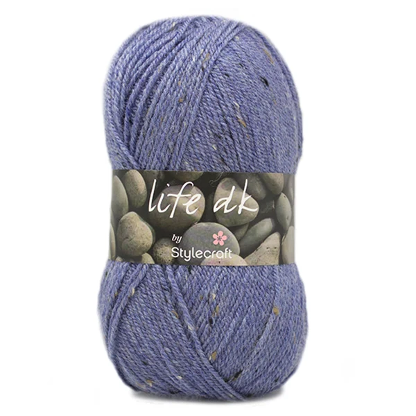 Stylecraft Life DK – Nepp-Farbtöne 2368 Denim Nepp