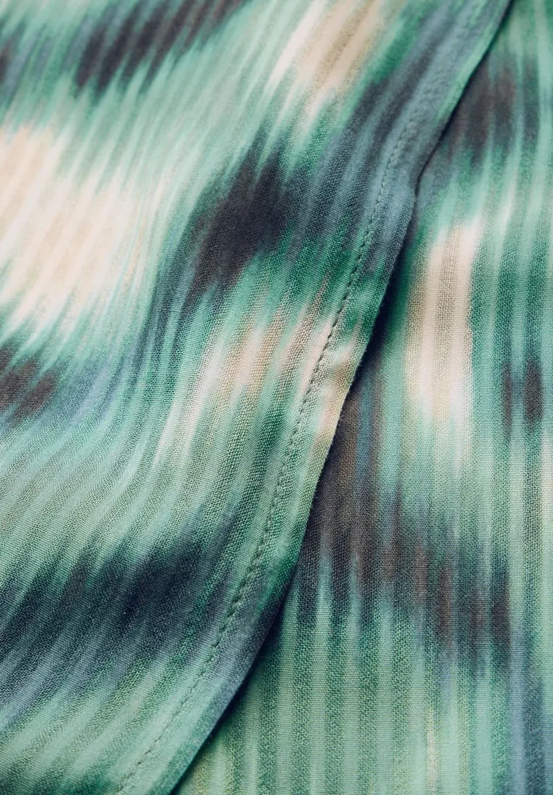 Strukturschal mit Print