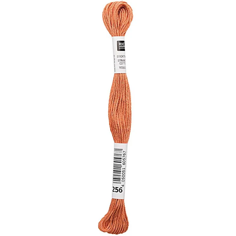 Rico Sticktwist Stickgarn 8 m 256 Garnet Red