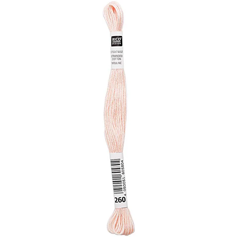 Rico Sticktwist Stickgarn 8 m 260 Hautfarbe