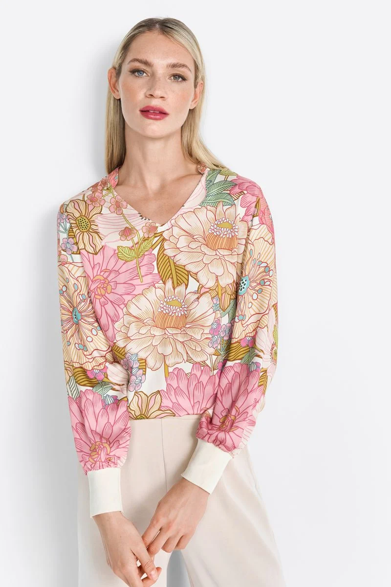 Printed blouse