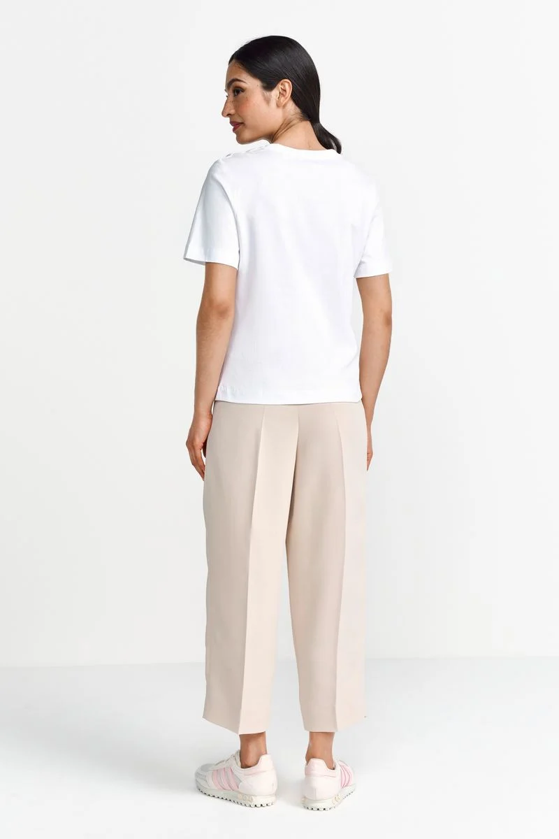 Elegant Fit T-Shirt Paris Madrid Italy