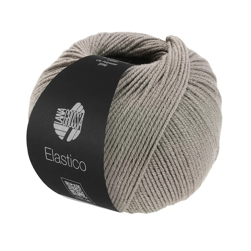 Lana Grossa Elastico 137 Grau-Braun