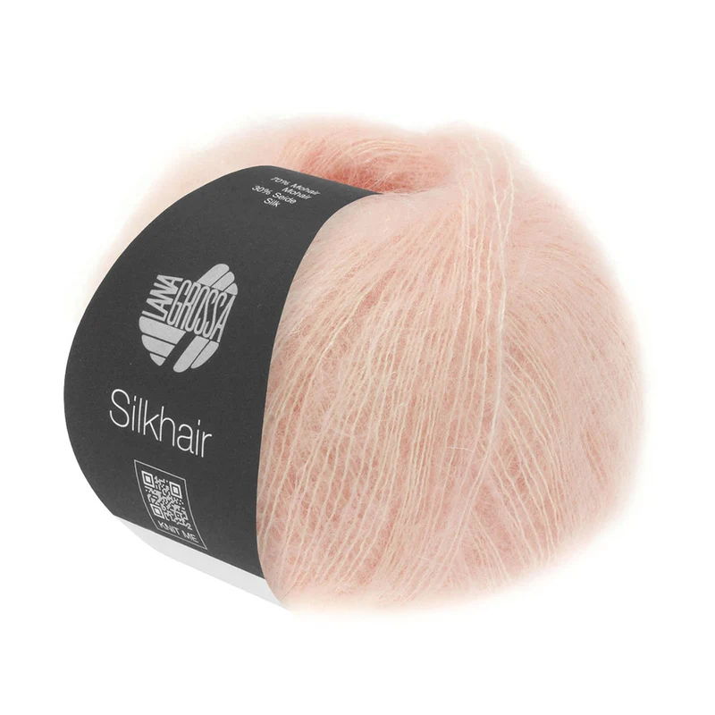 Lana Grossa Silkhair 086 Puder-Rosé