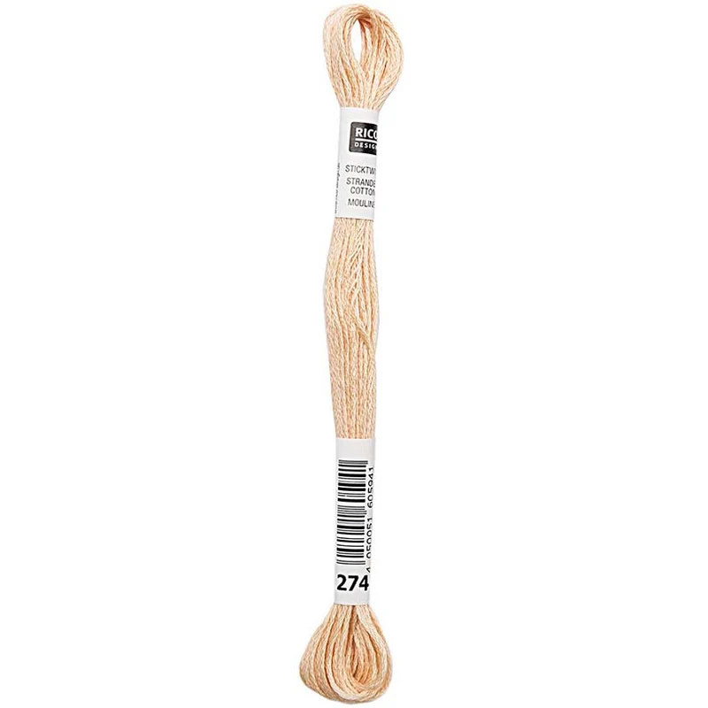 Rico Sticktwist Stickgarn 8 m 274 Braun