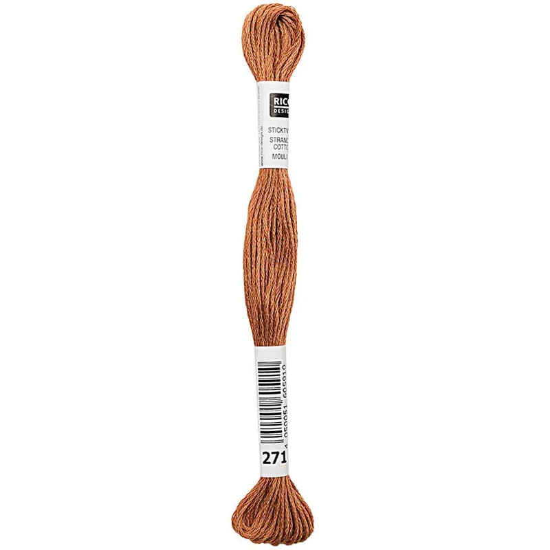 Rico Sticktwist Stickgarn 8 m 271 Caramel