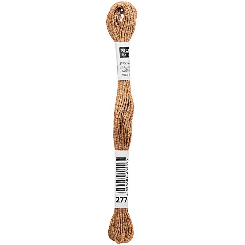 Rico Sticktwist Stickgarn 8 m 277 Braun