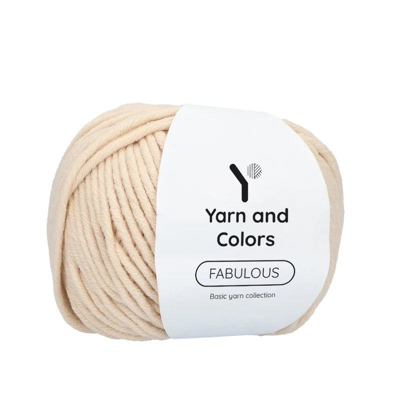 Yarn and Colors Fabulous 003 Naturweiß
