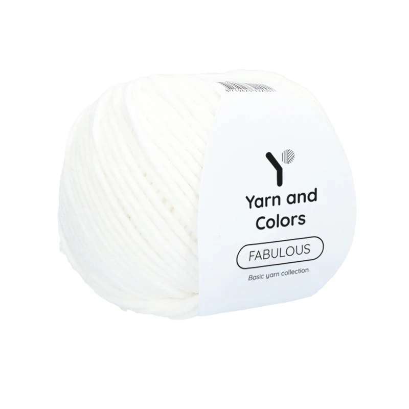 Yarn and Colors Fabulous 001 Weiß