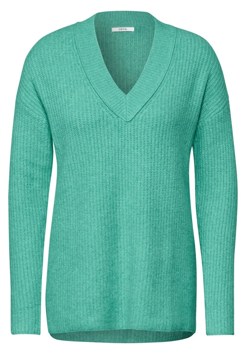 Pullover mit V-Ausschnitt