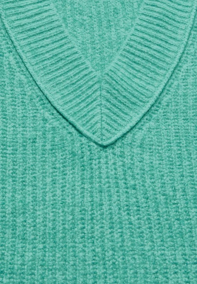 Pullover mit V-Ausschnitt