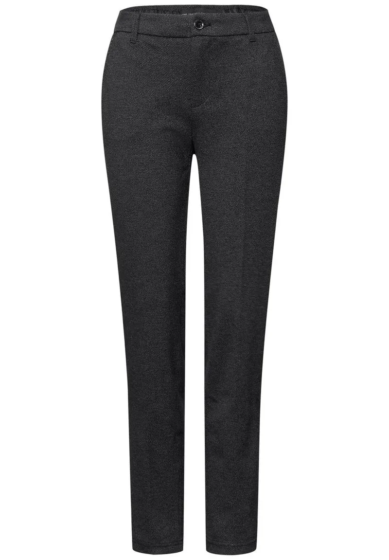 Chino im Melange-Look