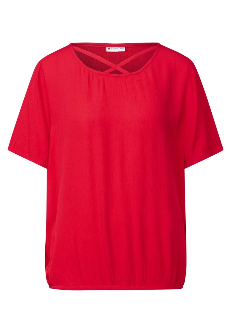 Blusenshirt mit Bänderdetail