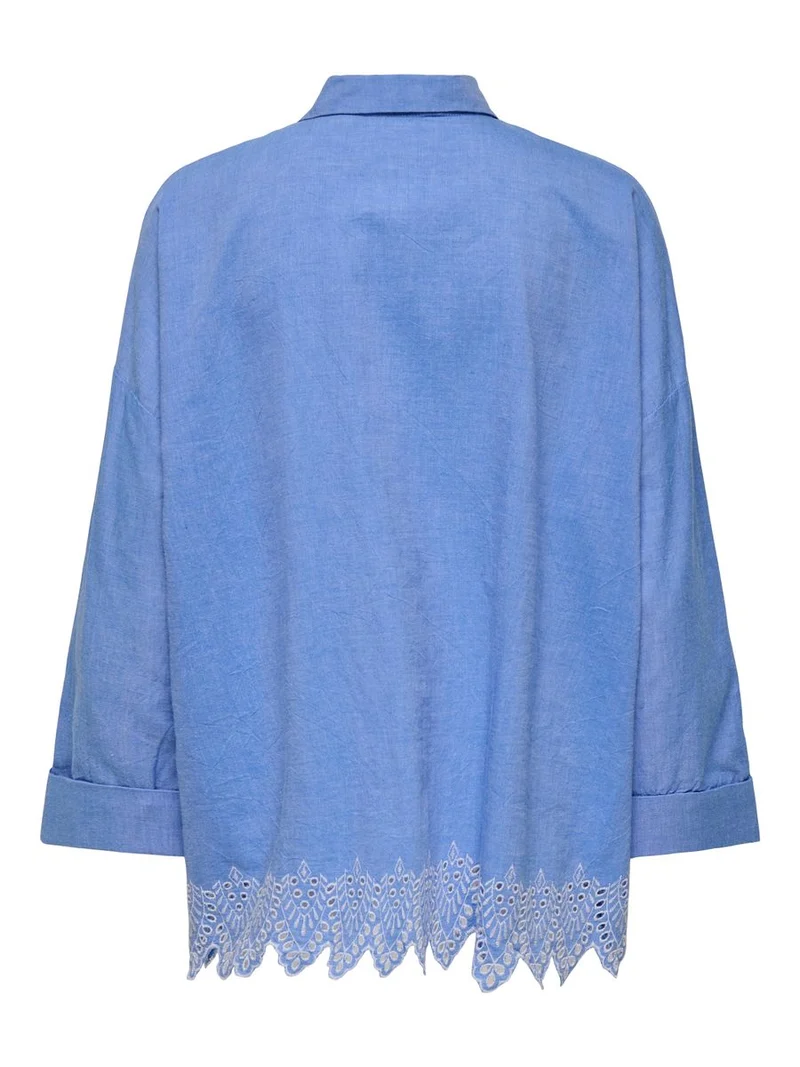 ONLGRACES TULUM LS EMB SHIRT WVN
