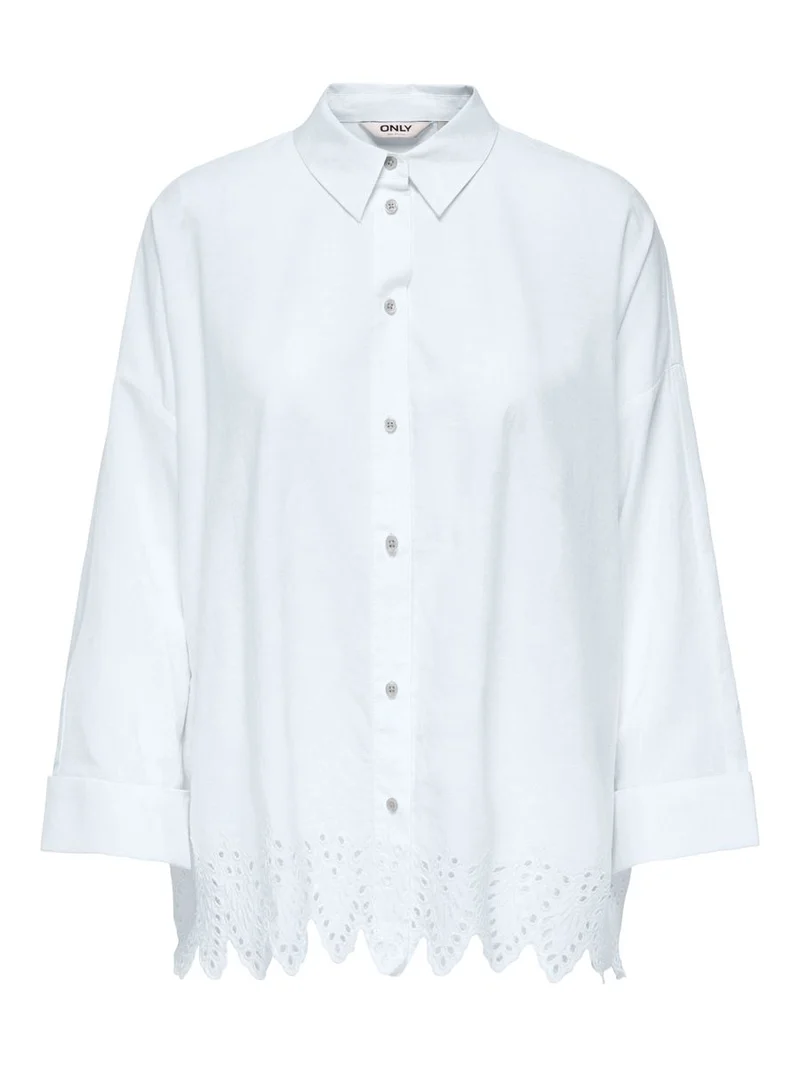 ONLGRACES TULUM LS EMB SHIRT WVN