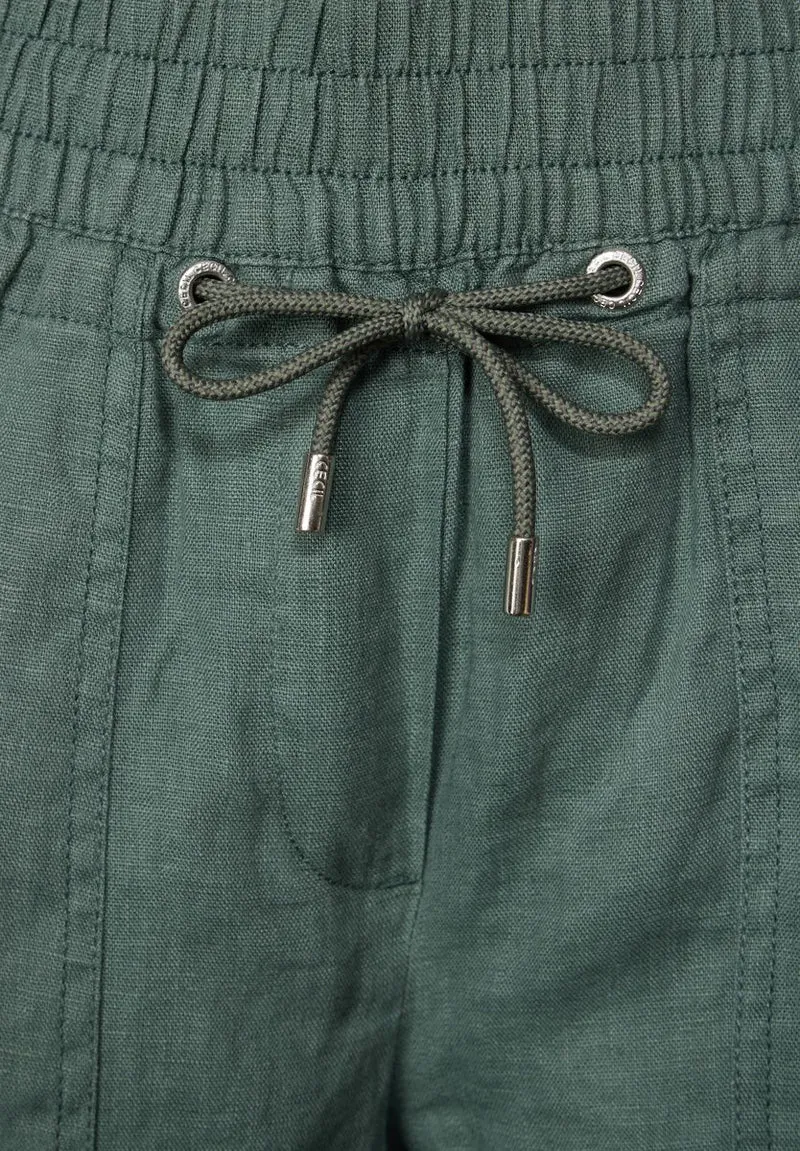 Leinenhose im Casual Fit