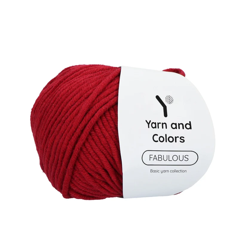 Yarn and Colors Fabulous 029 Burgunderrot