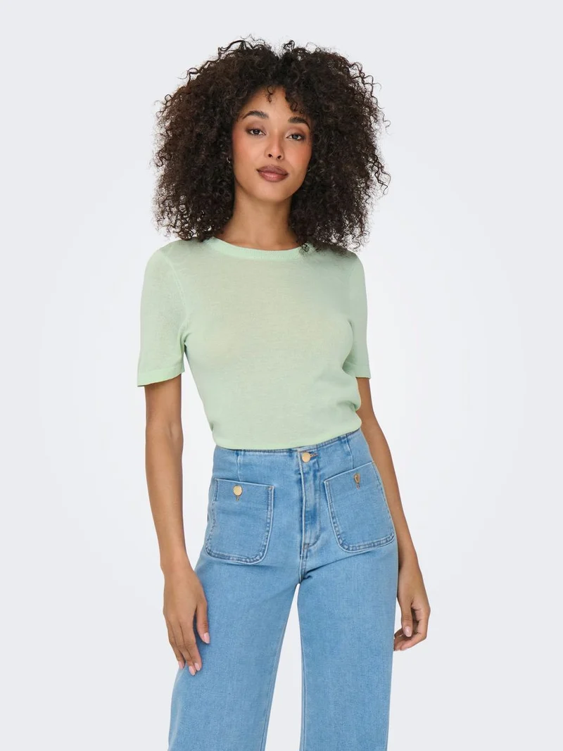 ONLEFFIE SS O-NECK KNT NCA