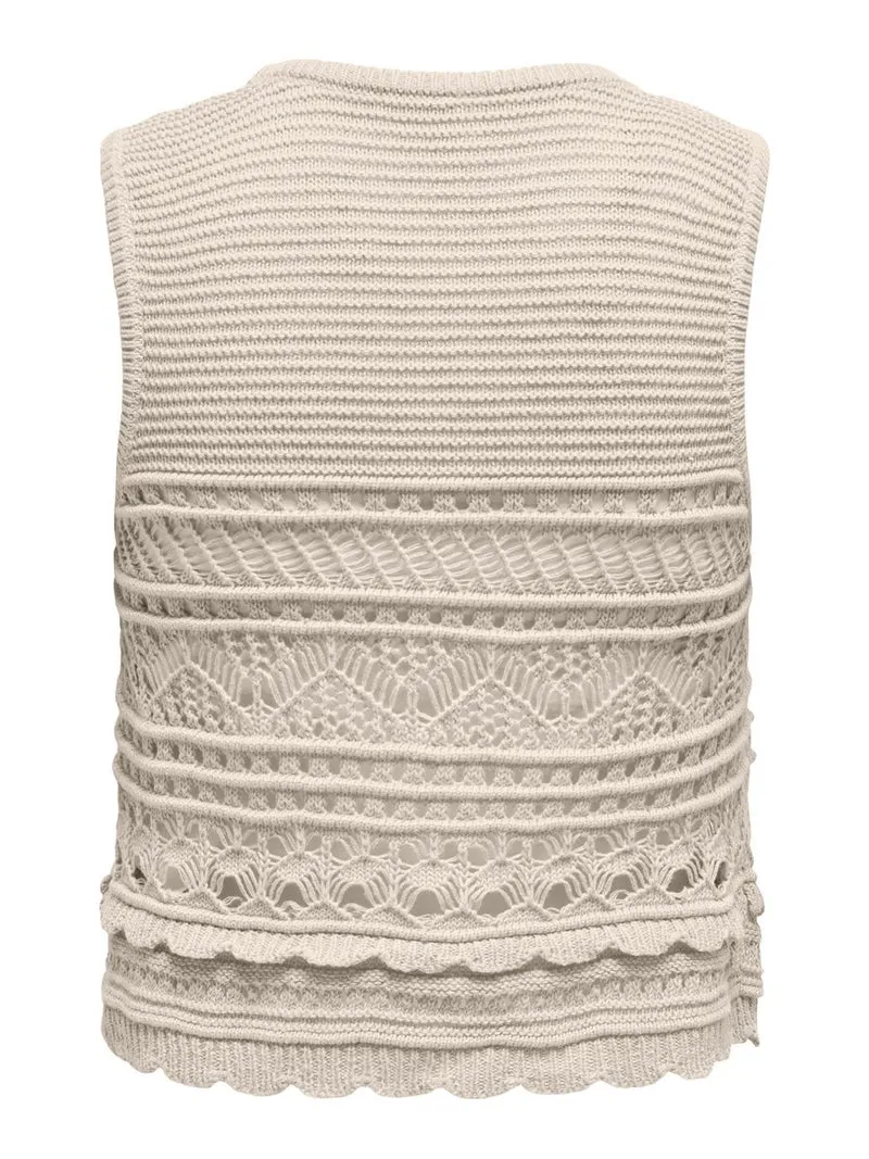 ONLPAULA SL O-NECK TOP KNT