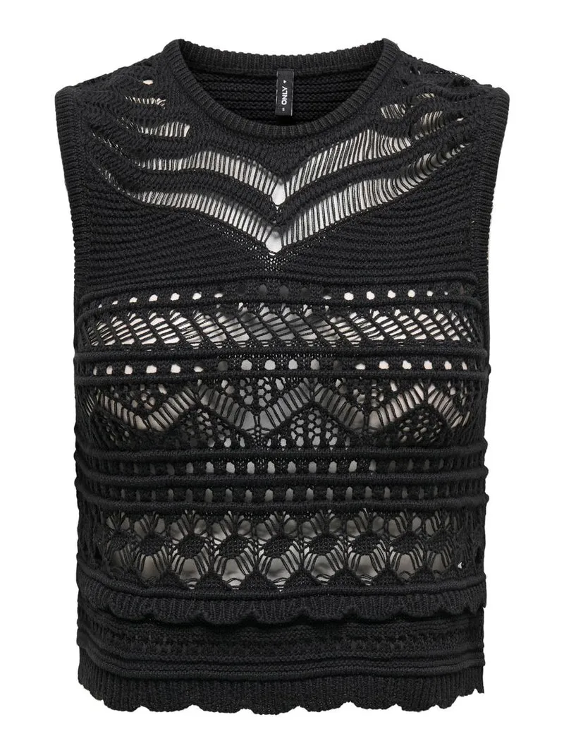 ONLPAULA SL O-NECK TOP KNT
