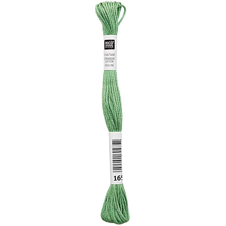 Rico Sticktwist Stickgarn 8 m 165 Leaf Green