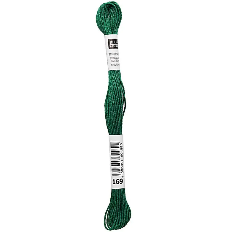 Rico Sticktwist Stickgarn 8 m 169 Sea Green